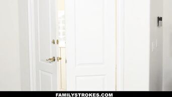 Sexy stepmother Kennedy Kressler fucked with stepson