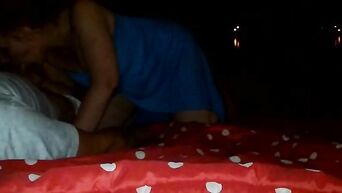 Amateur porn: Drunk sex on beach at night