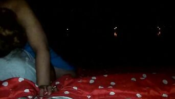 Amateur porn: Drunk sex on beach at night