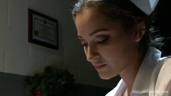 Doctor with nurse arranged sexy BDSM marathon
