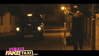 Lesbian sex in cabin of taxi