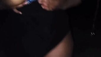 Fat black woman with big tits masturbates pussy and gets squirt orgasm