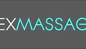Erotic massage and sex with busty blonde
