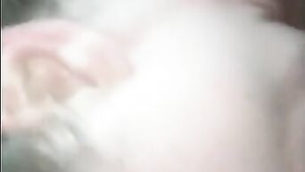 Mature whore does blowjob in car