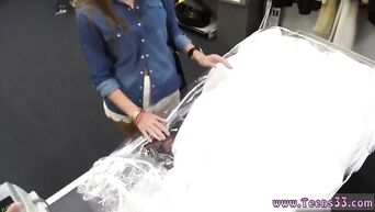 Her fiance fucked stripper, and blonde made blowjob in wedding dress
