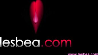 Beautiful lesbian sex of blonde and brunette