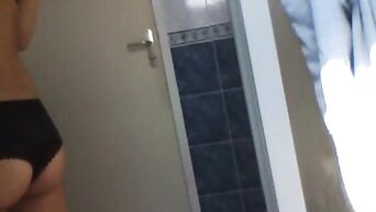 Spy camera in bathroom