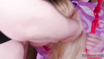 Tied wife and hung in bedroom to fuck