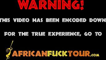 Dirty sex in hotel with African MILF