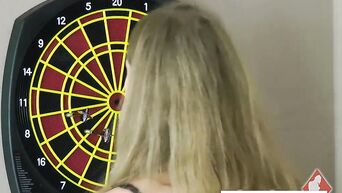 Lesbian sex game with strap on