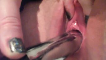Amateur squirt masturbation orgasm close up