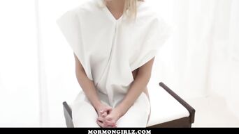 Mormon sex ritual for young slender blonde