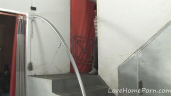 Drunk sex with smart brunette