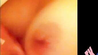Hot Japanese girl masturbates hairy pussy just for you