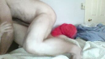 Sexy MILF fucks with hairy bastard - real home porn on webcam
