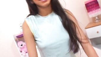 Young latina Alexis Love loves daddy dick