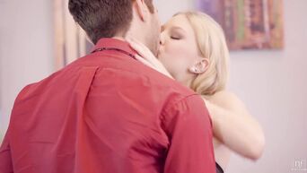 Lily Rader gets tender office sex with boss