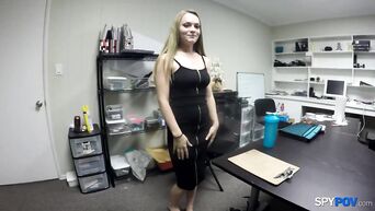 Pov Porn interview for Monica Rise - casting