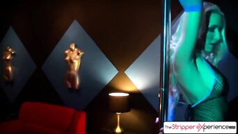 Pornstar Stevie Shae dances striptease and fucks dick POV