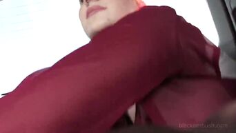 Public Interracial POV HQ Sex for redheaded whore