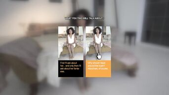 White or Ebony, in pussy or deep in ass? Choose yourself