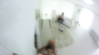 HQ POV Porn threesome for blonde Alexis Crystal