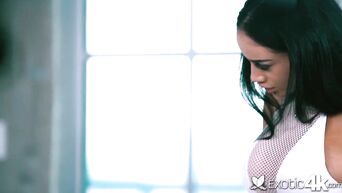 Hot Latina with big breasts Victoria Vice in action