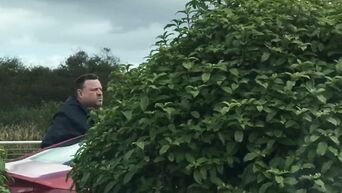 Public oral sex with cheap slut in parking lot - amateur close up