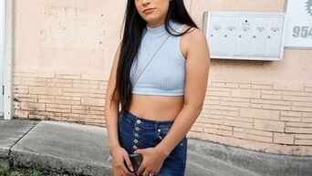 Young brunette got hooked and fucked hard in the car