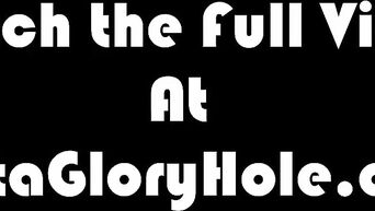 Getting orgasm through hole in wall - glory hole porn