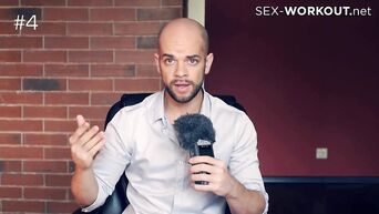 Slippery vaginal masturbation lesson for gentle brunette