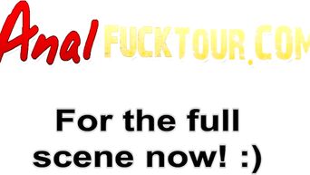 Oral and anal sex with redheaded whore in dirty hotel