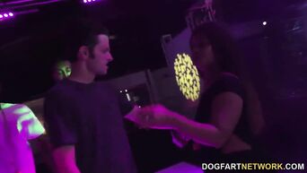 Public Gangbang at drunken party for Brooke Wylde