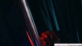 Hot stripper Maya Bijou fucks with client