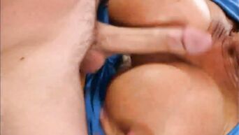 Mature slut Annellise Croft satisfies young male