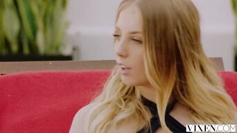 Young couple Chloe Scott and Xander Corvus burning with sinful passion