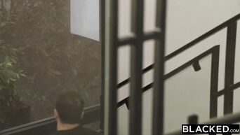 Excellent cocksucking and ruthless interracial BBC fuck