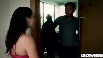 Brunette Abella Danger & Ricky Johnson light to full