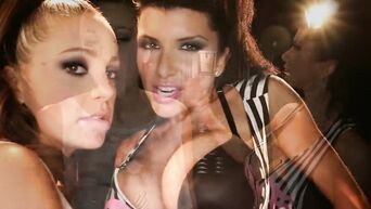 Behind the scene Abigail Mac & Romi Rain