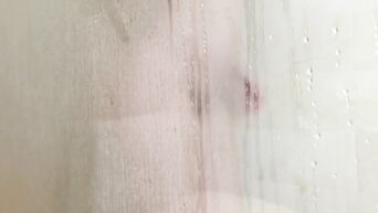 Boyfriend fucked busty bitch in locker room after shower