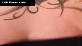 Blowjob, handjob and swallowing shaved testicles