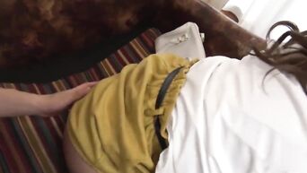 Japanese bitch gets orgasms from vibrator and dick