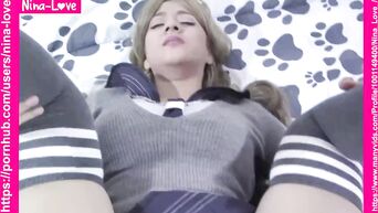 Gentle POV sex with schoolgirl