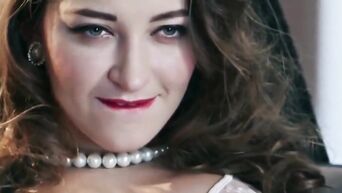 Lesbian Alina Li has fun with glamorous girlfriends