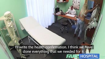 Doctor seduced hot MILF and fucked in hospital