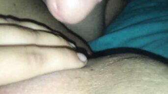 Licking shaved pussy and homemade fucking closeup