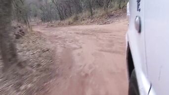White sex tourist and his black slave fuck African slut