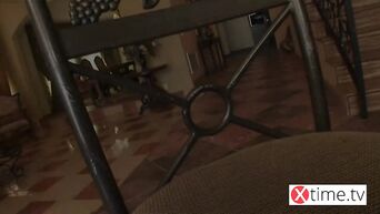 Busty blonde loves to feel black cock in ass