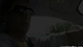 Elegant MILF with succulent breasts fucks with stranger