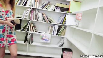 Alaina Dawson satisfies seller of bookshop